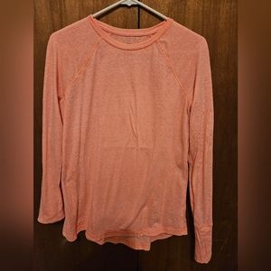 tek gear pink long sleeve women's size small